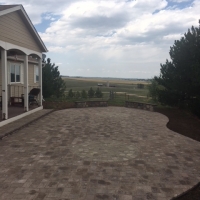 1818 Paver Patio with 2 Circle Packs