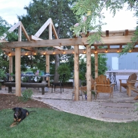 1717 Lights On Pergola
